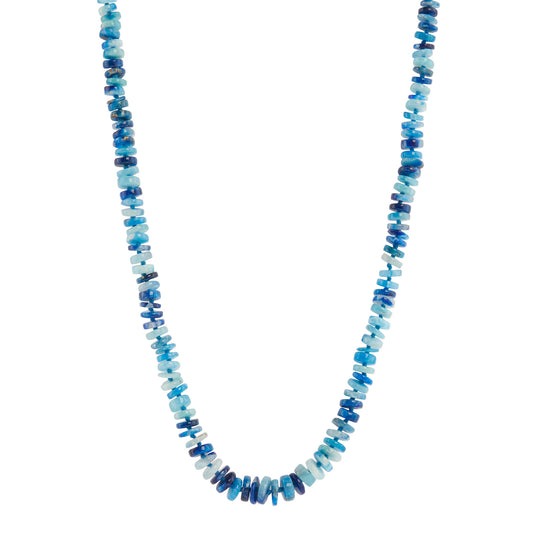 Afghanite Opal Beaded Necklace - Main Img