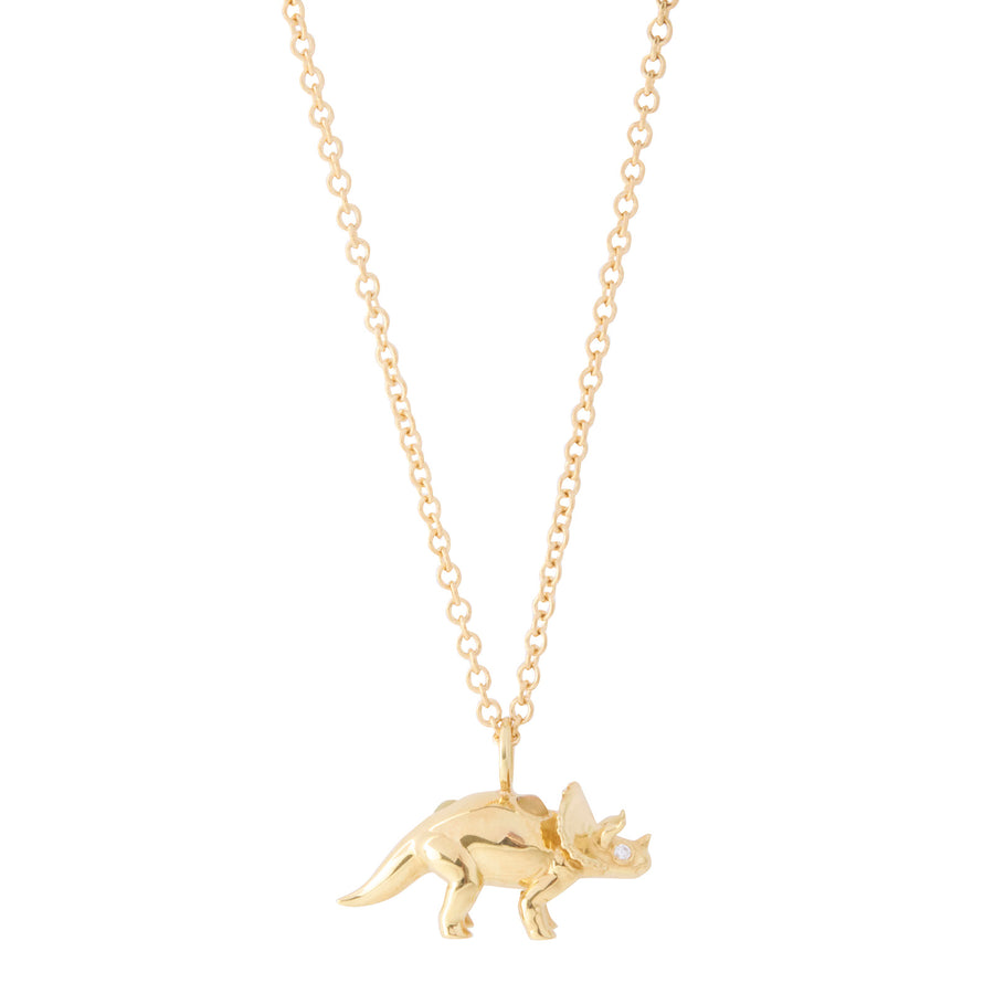 Daniela Villegas Triceratops Necklace - Necklaces