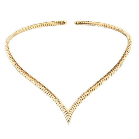 Trisolina V Shape Necklace - Main Img