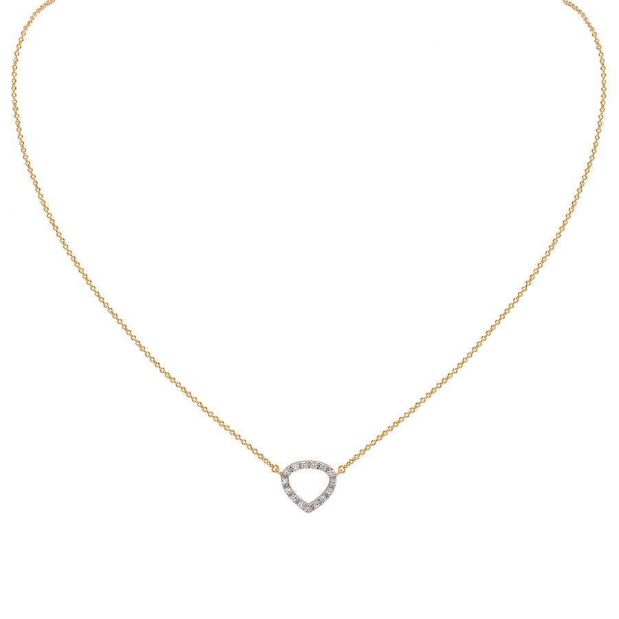 Marina B Pave Trina Necklace - Necklaces - Broken English Jewelry