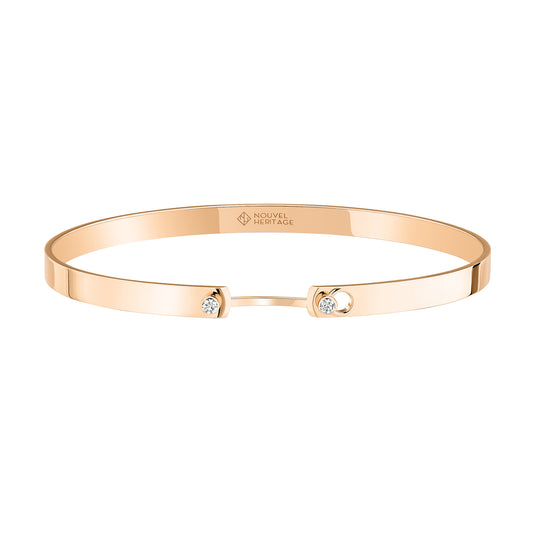 Monday Morning Mood Bangle - Rose Gold - Main Img