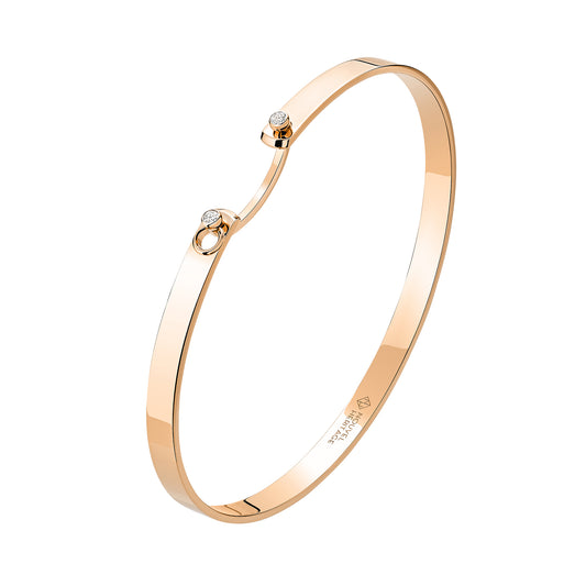 Monday Morning Mood Bangle - Rose Gold