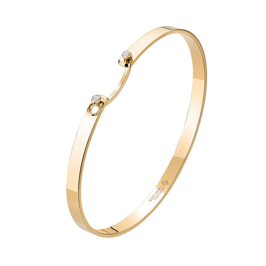 Monday Morning Mood Bangle - Yellow Gold