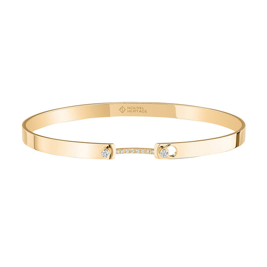 Business Meeting Bangle - Yellow Gold - Main Img