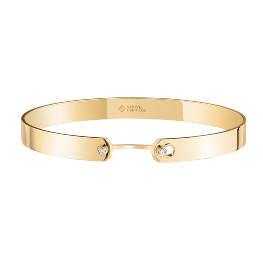 Monday Morning Bangle - Yellow Gold - Main Img