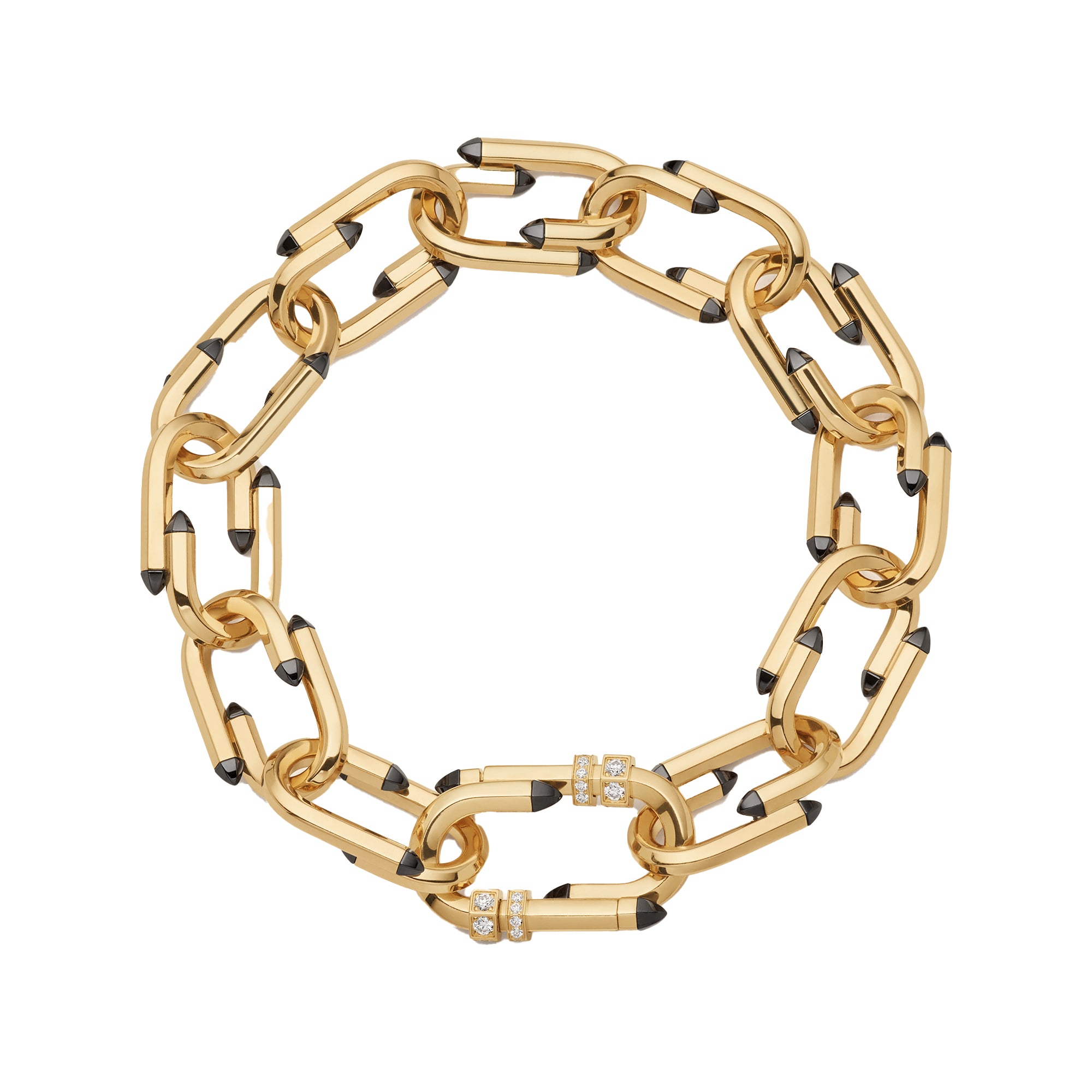 Diamond and Ceramic Try Me Bracelet