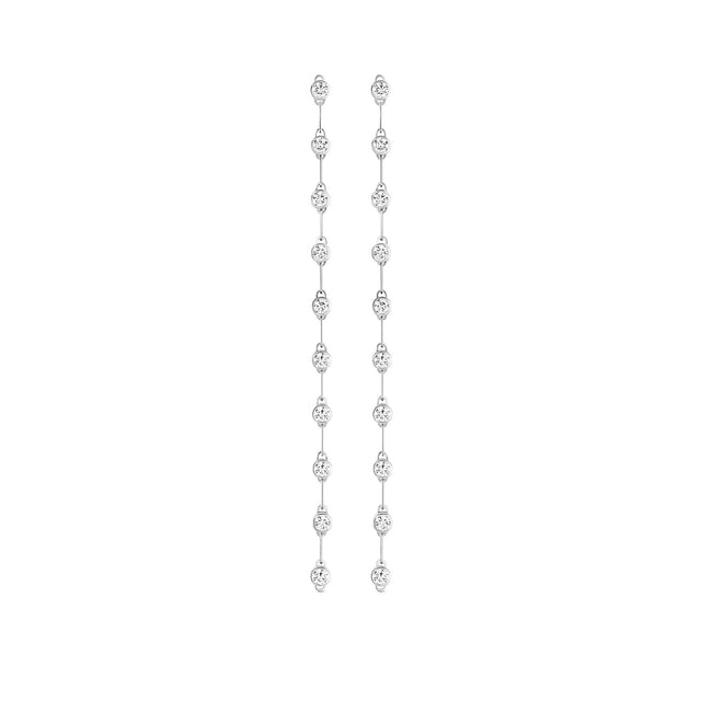 Gala GM Classic Earrings - White Gold