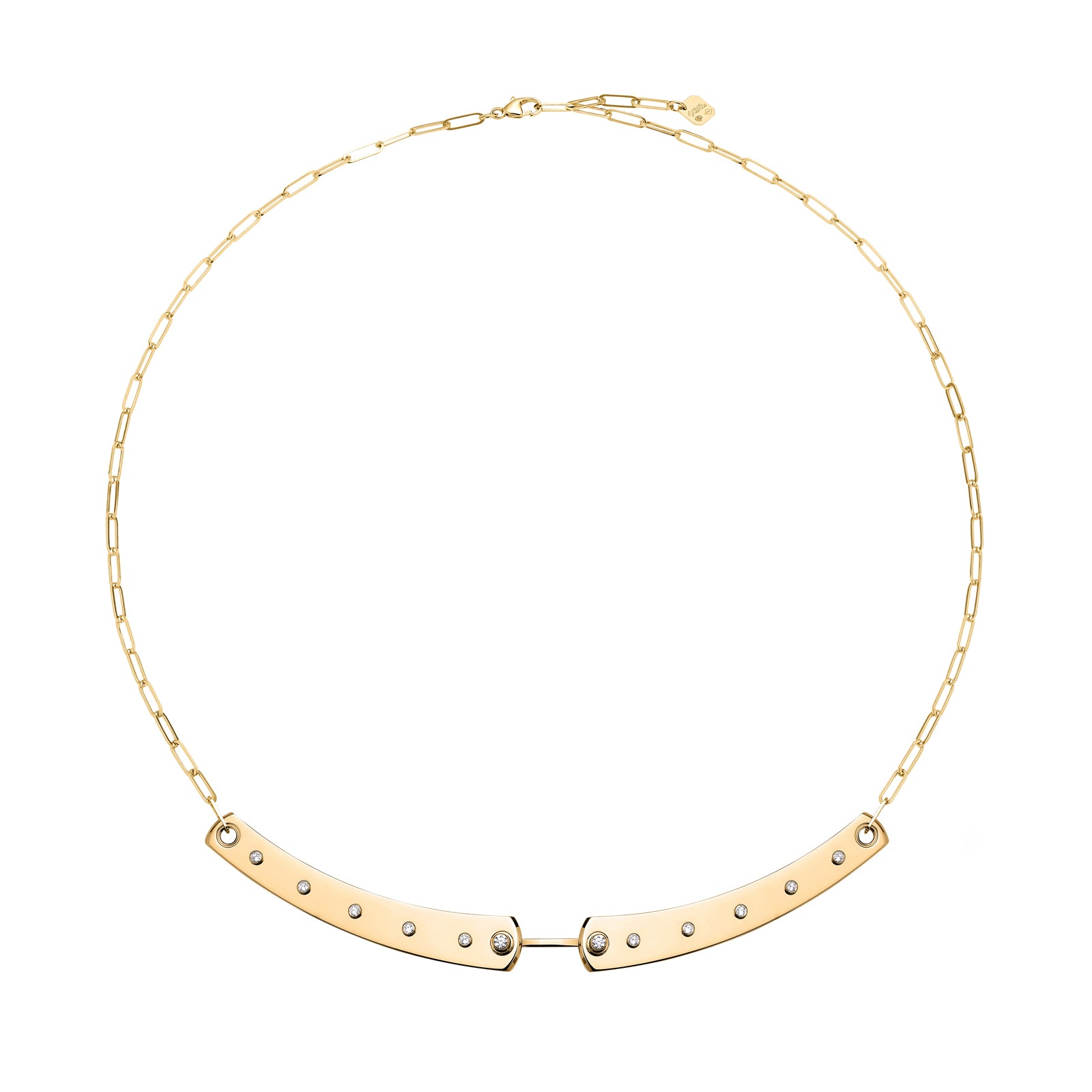 Brunch In NY Mood Necklace - Yellow Gold