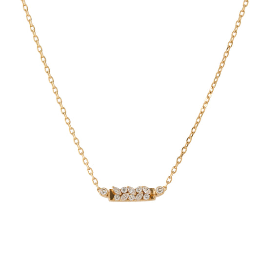 White Diamond Soiree Necklace - Main Img