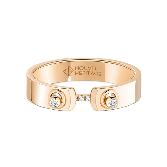 White Diamond Business Meeting Ring - Main Img