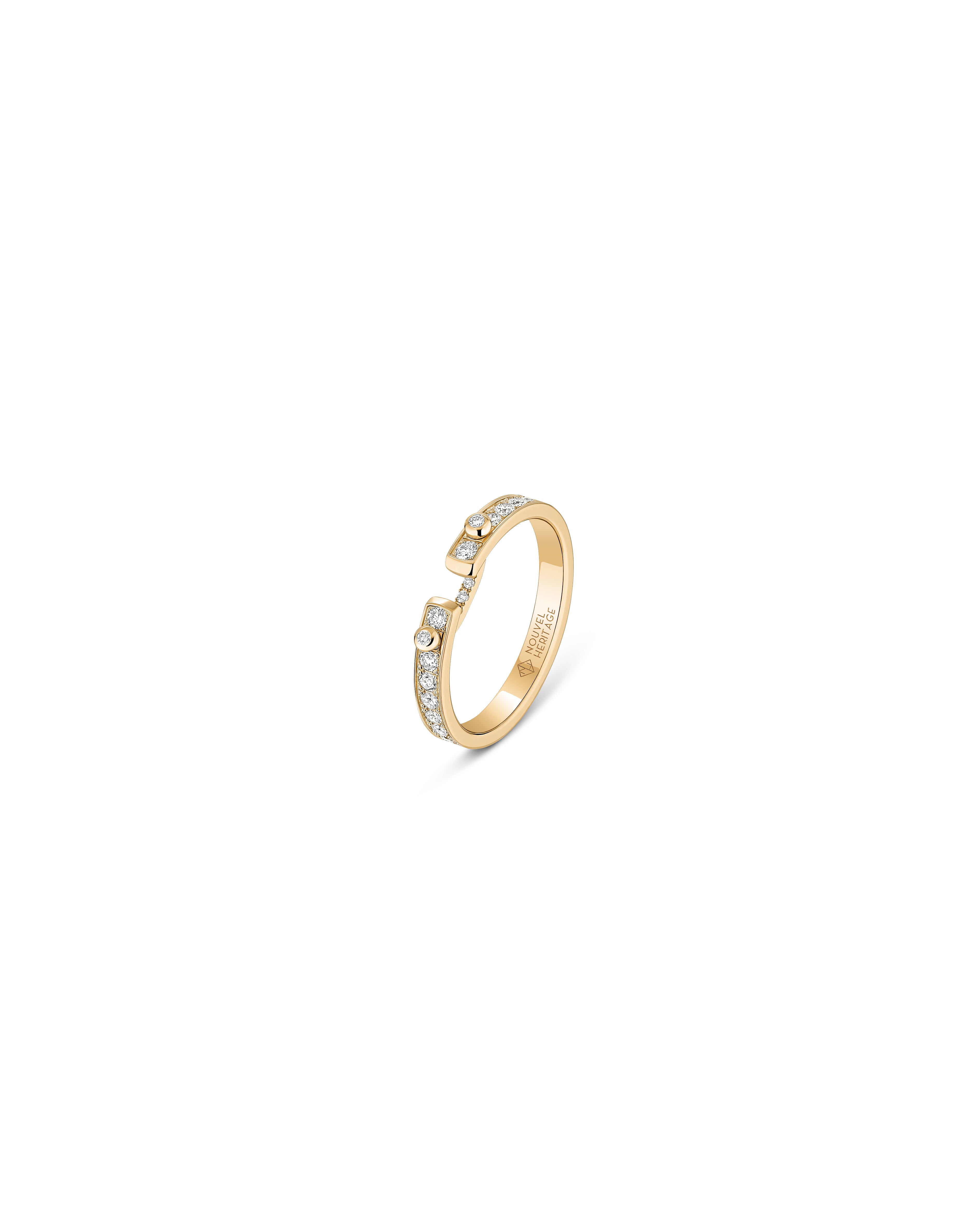 Diamond Eternity Tuxedo Ring