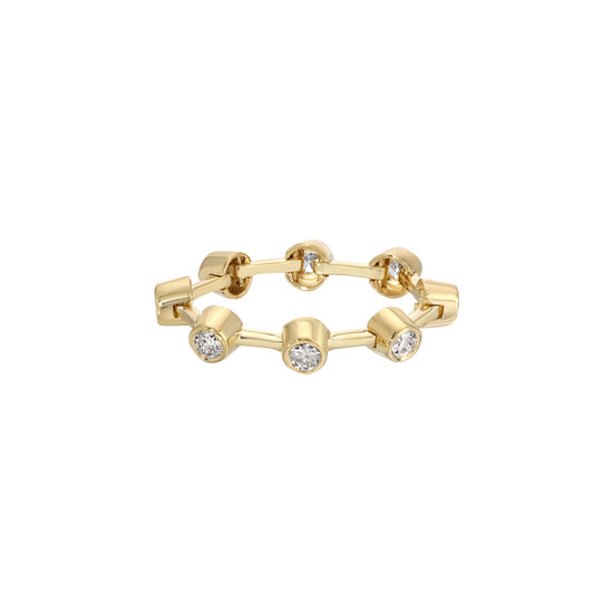 Round Diamond Bendable Band