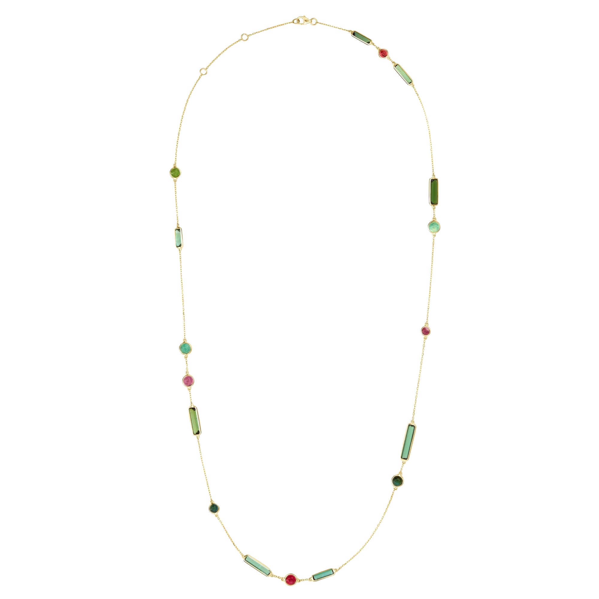 Tourmaline Candy Necklace