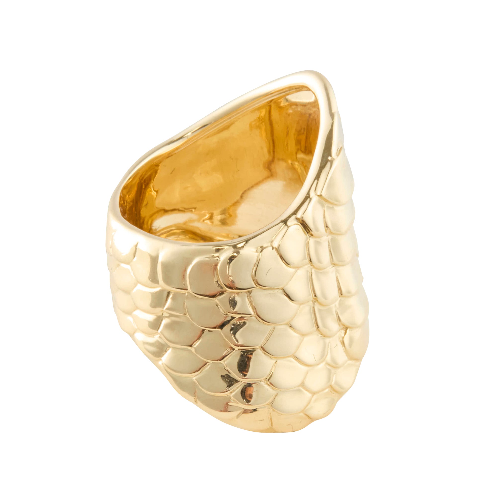 High Gloss Snake Mouvante Ring