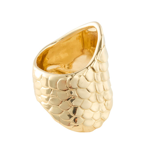 High Gloss Snake Mouvante Ring