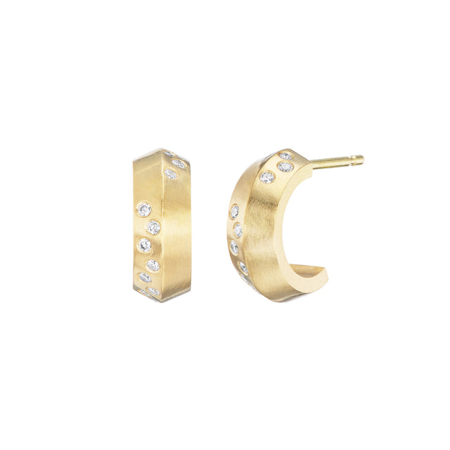 Diamond Eve Hoops