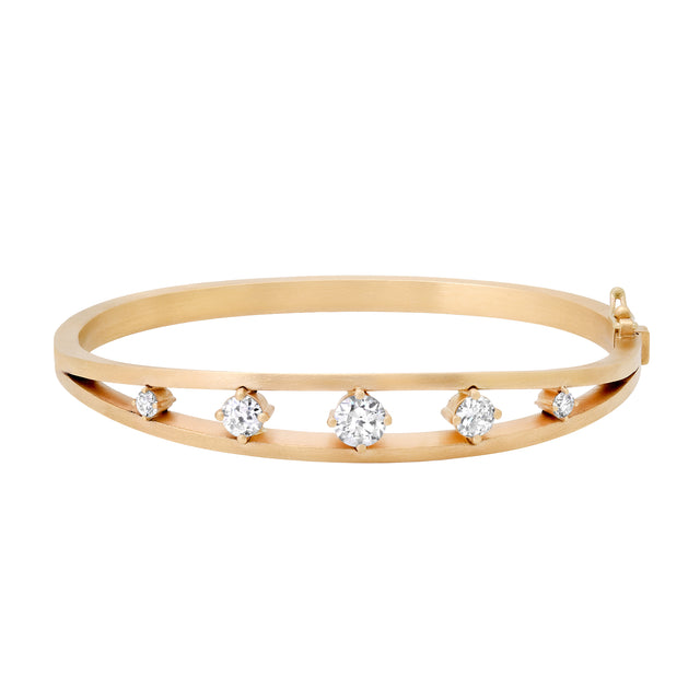 Diamond Victorian Floating Bracelet