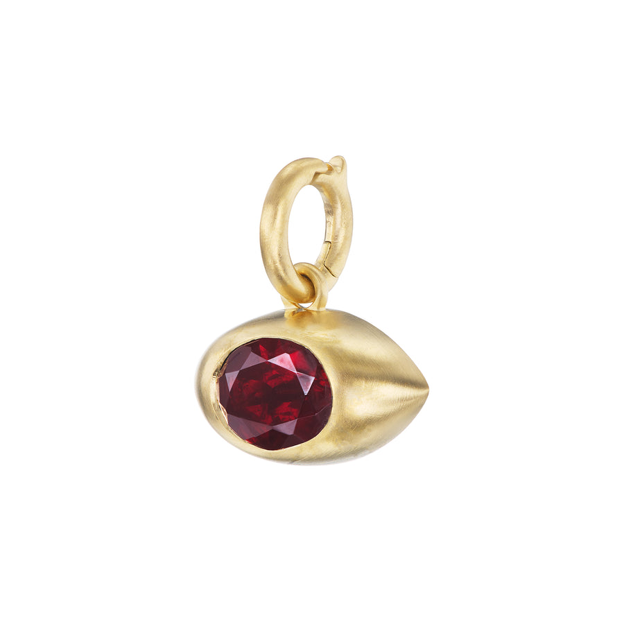 Garnet Eye Pendant