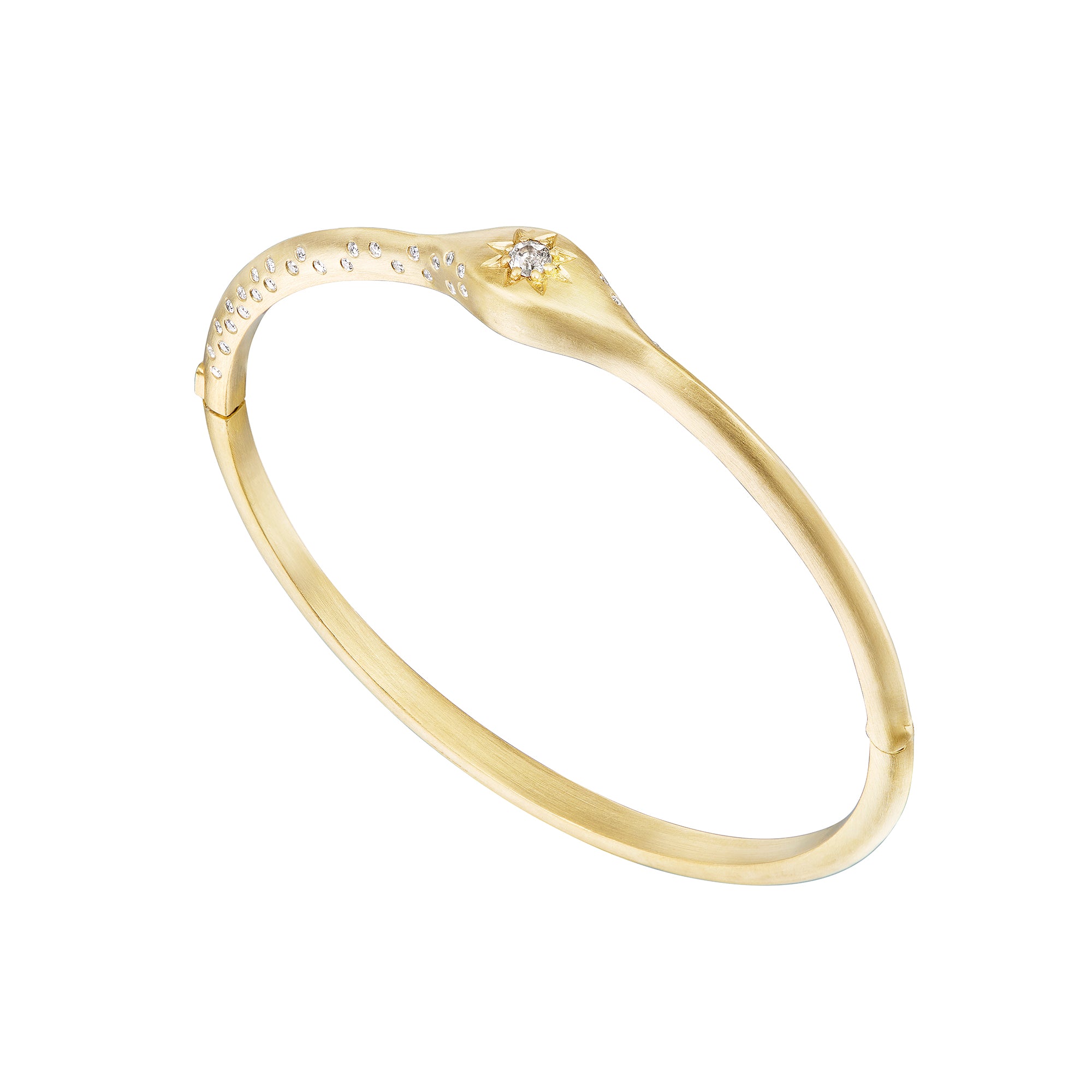 Victorian Star Bangle Bracelet