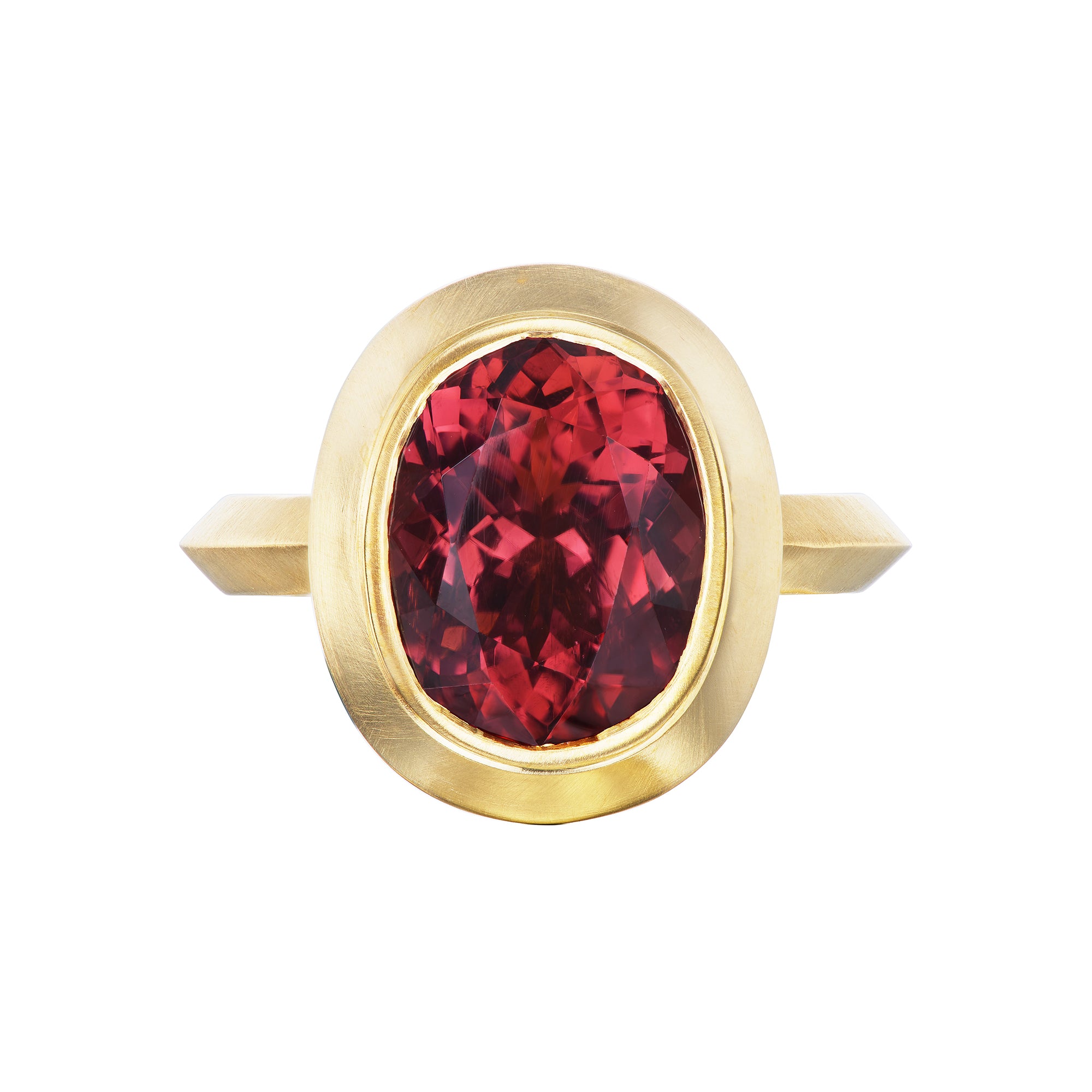 Mega Oval Tourmaline Ring