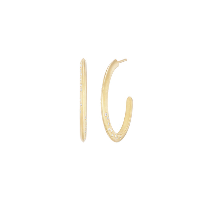 Diamond Hoops 30 MM