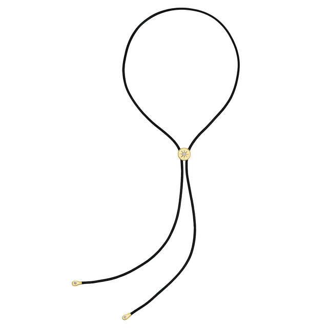 Ophelia Eve - Diamond Starburst Bolo Necklace