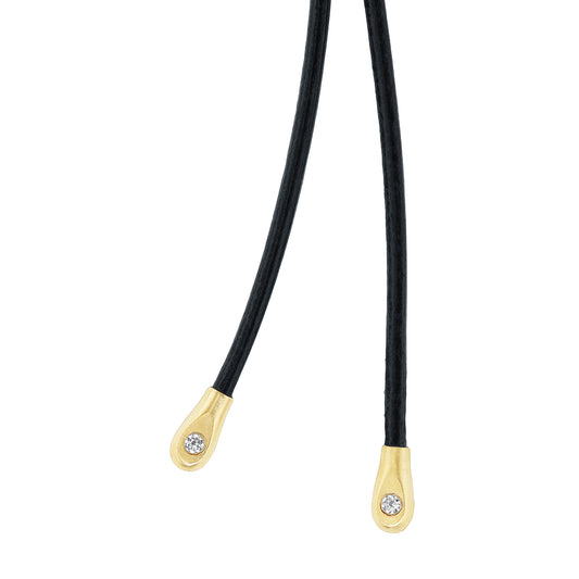 Diamond Starburst Bolo Necklace