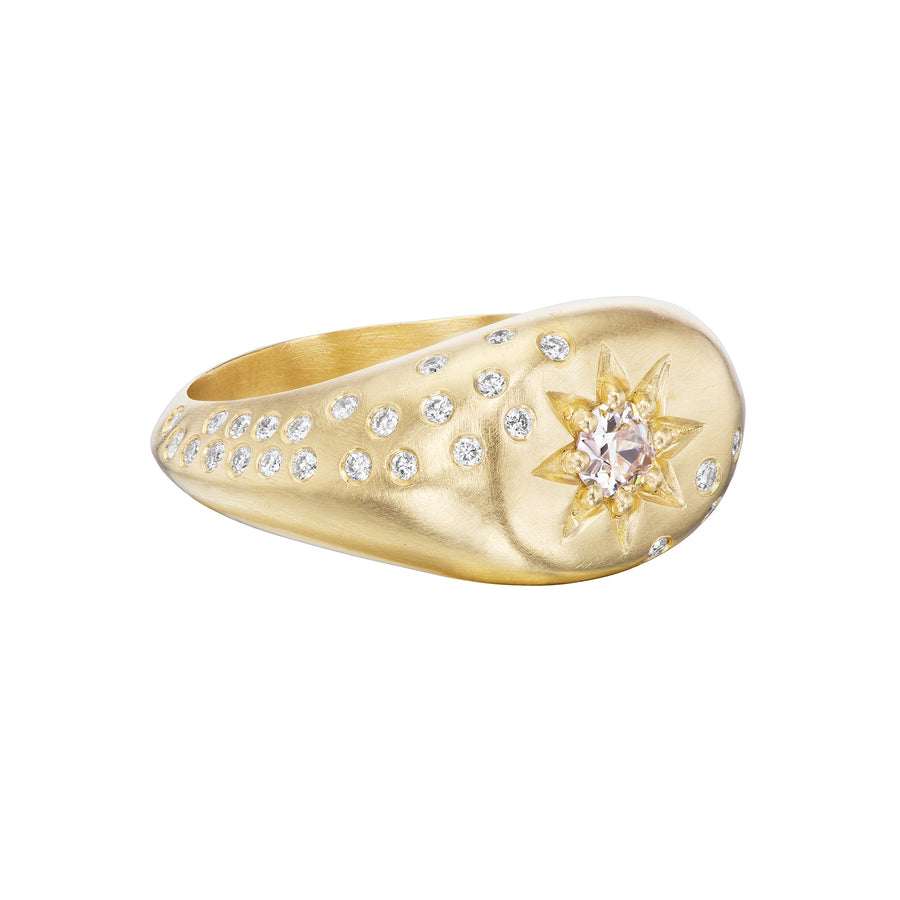 Victorian Star Signet Ring