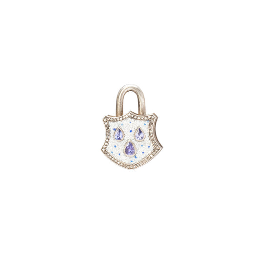 L'Atelier Global Rio Lock Heart Necklace