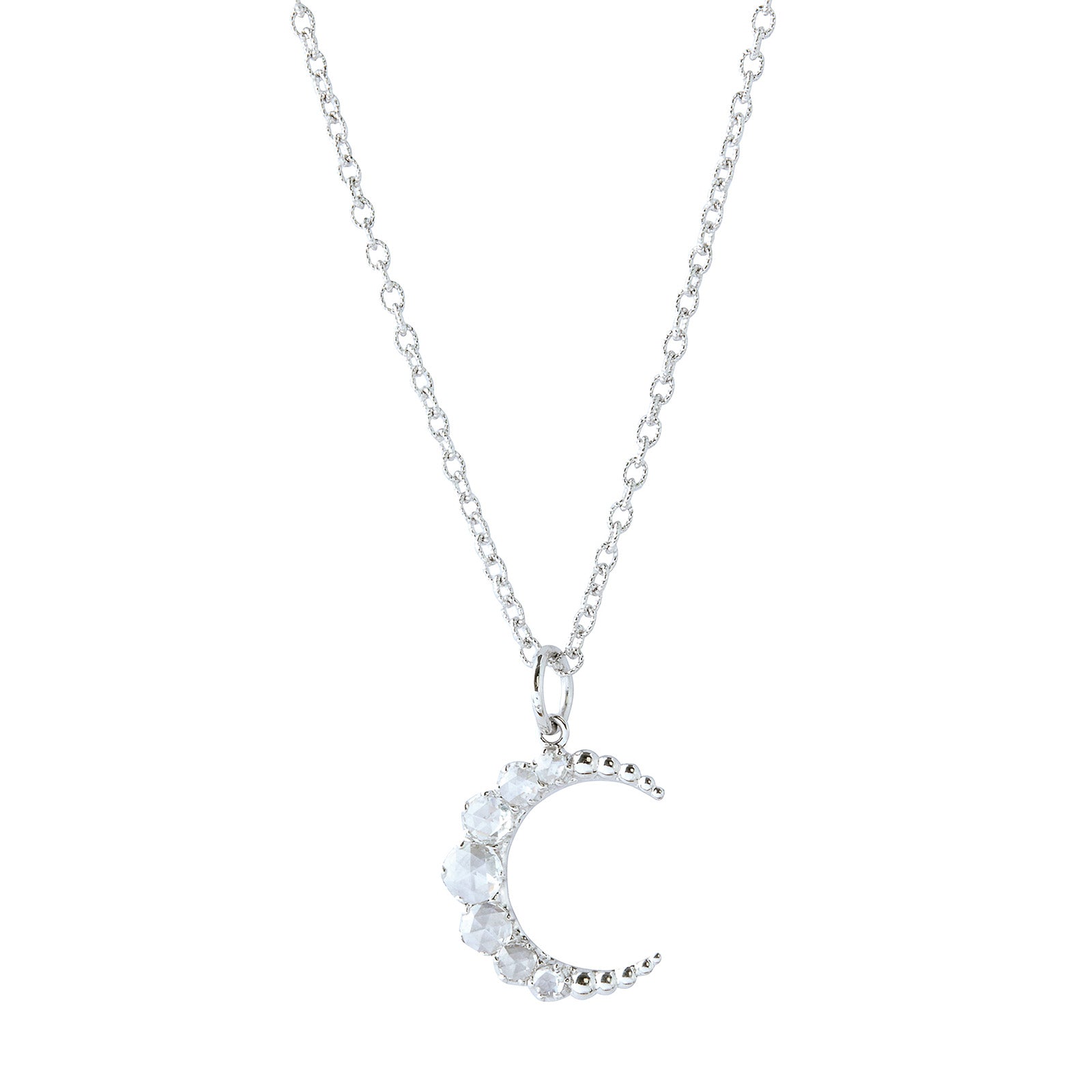 Crescent Pendant Necklace