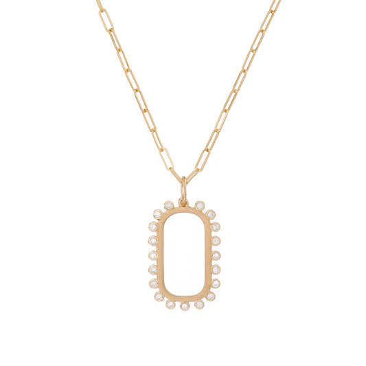 18" Small Twisted Chain with Mist Pendant - Main Img