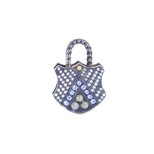 Decorative Shackle Shield Padlock - Main Img