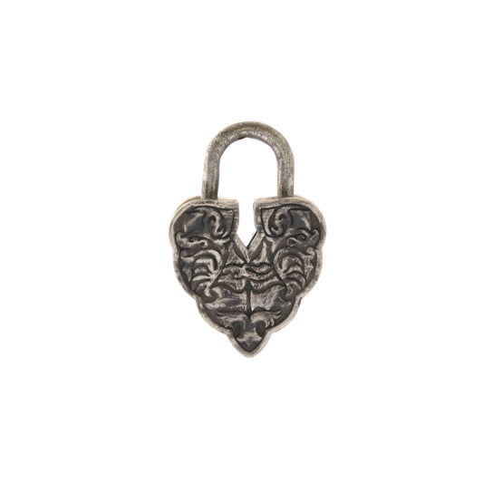 White Micro Mosaic Padlock