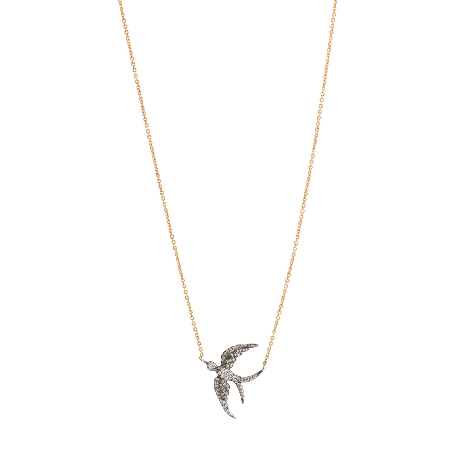 Arman Sarkisyan Swallow Pendant Necklace - Necklaces - Broken English Jewelry