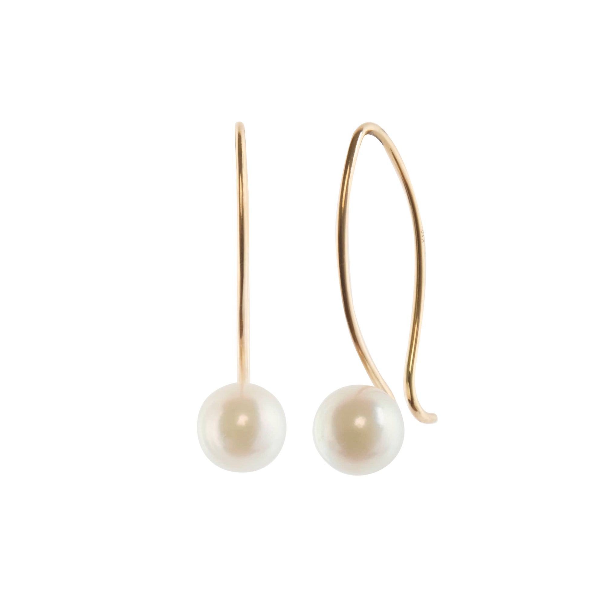 Pearl Akoya U Hook Earring