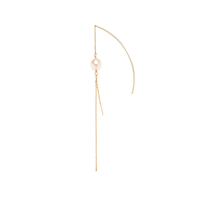 Akoya Pearl Chain Earring