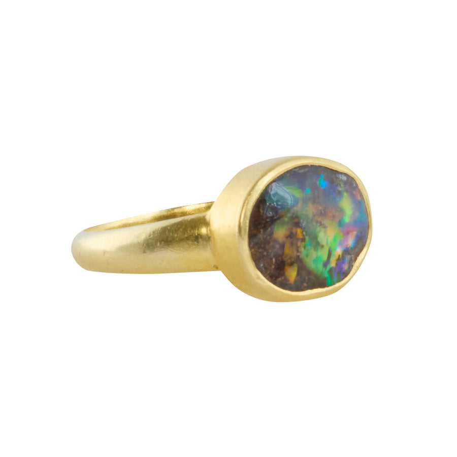 Medium Opal Greek Ring
