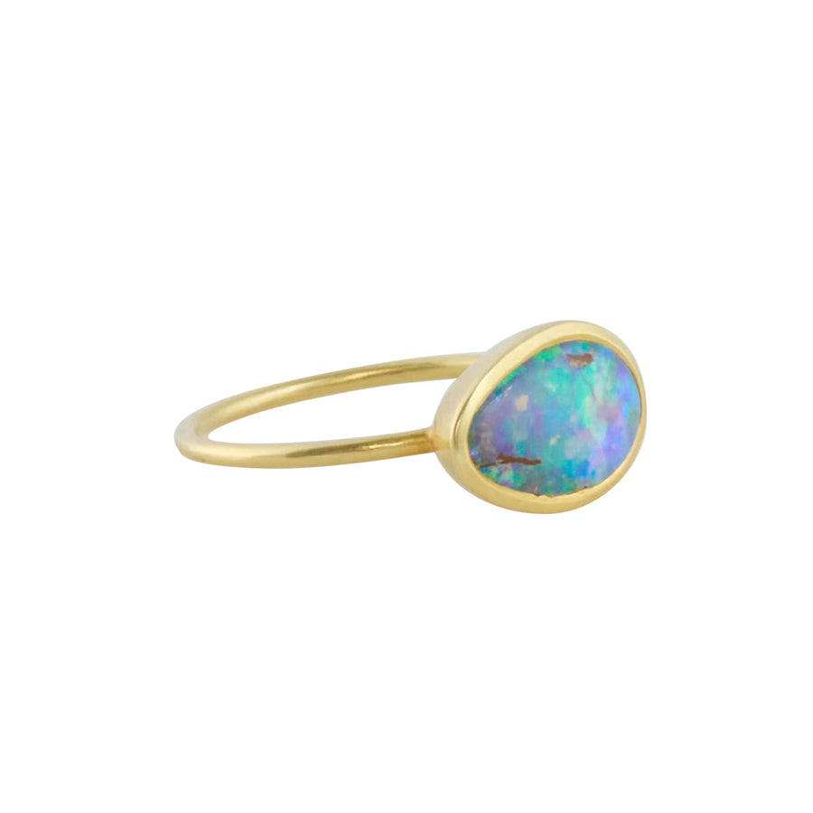 Opal Cup Ring