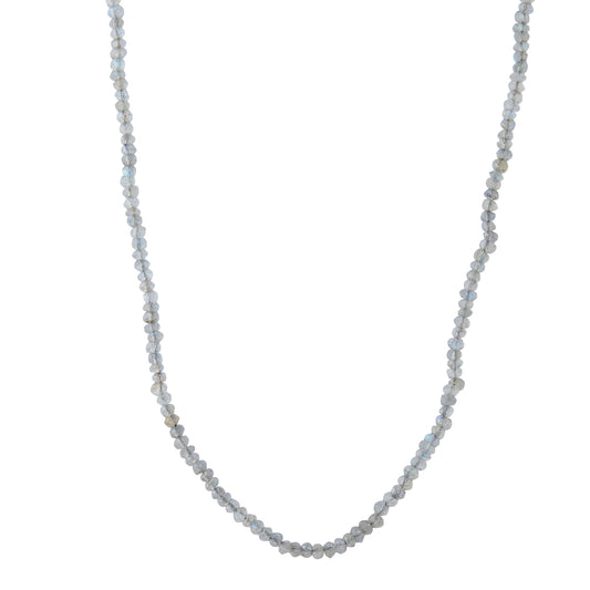 Labradorite Beaded Necklace - Main Img