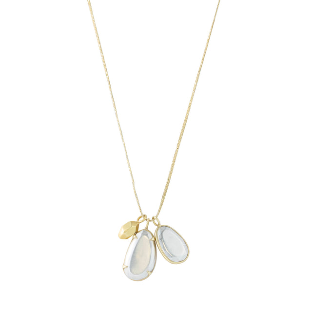 Chandra Double Pendant Necklace