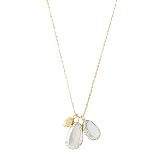 Chandra Double Pendant Necklace - Main Img