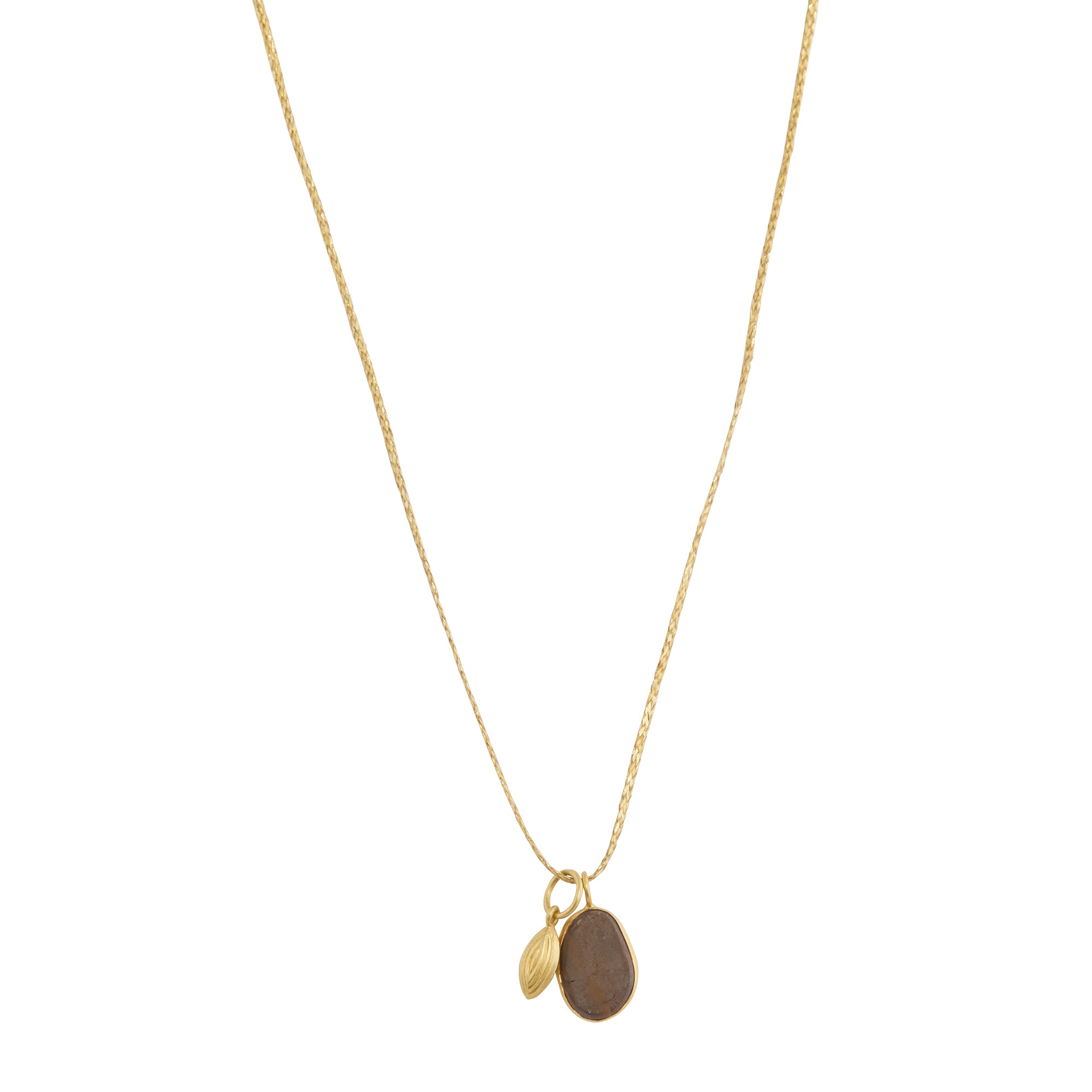 Pippa Small - Opal Alectrona Colette Set Pendant Necklace