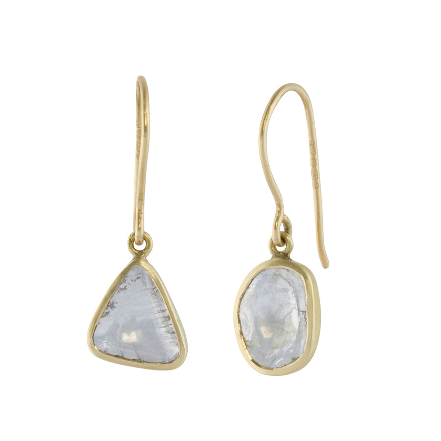 Diamond Single Drop Earrings