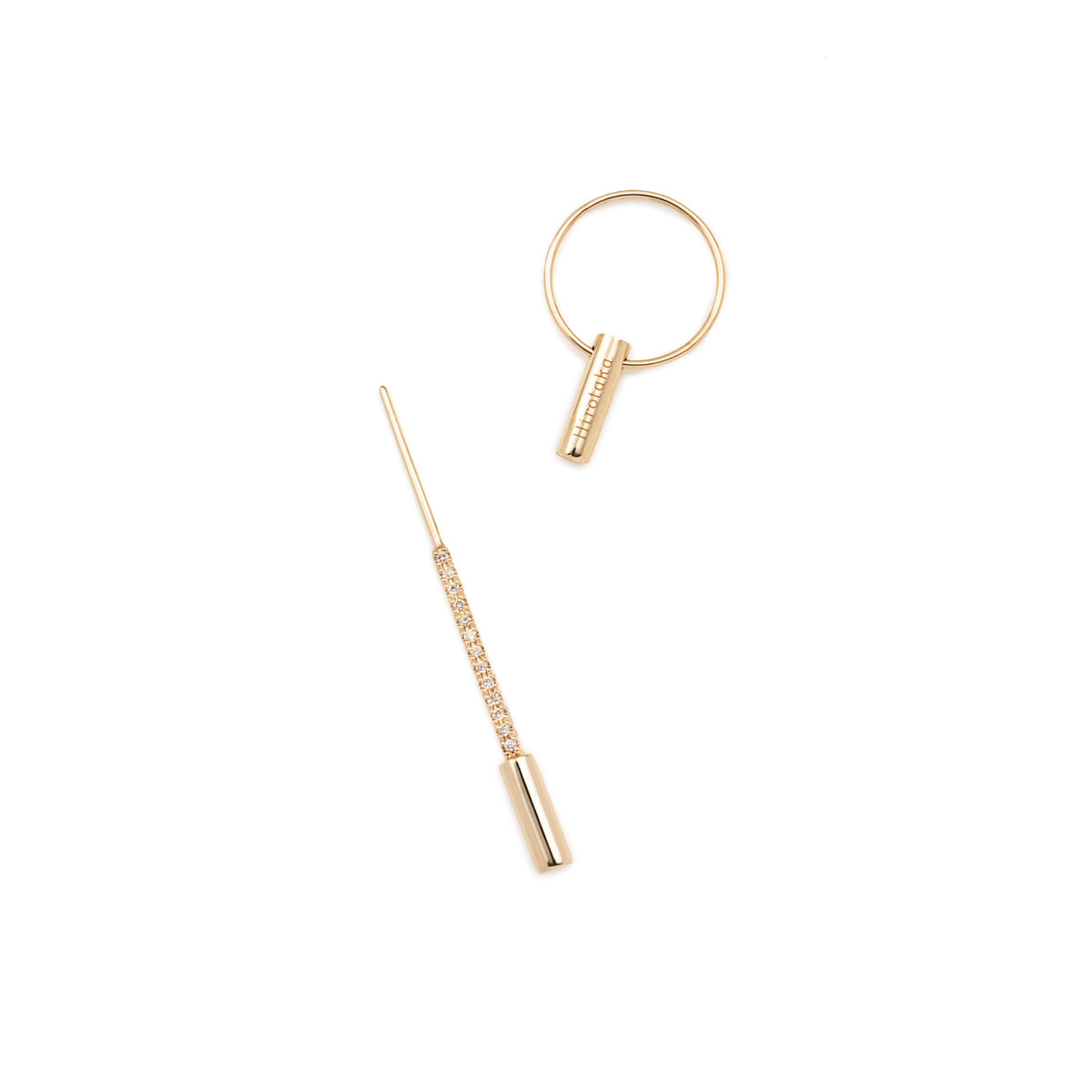 Diamond Back Spear Puncture Earring