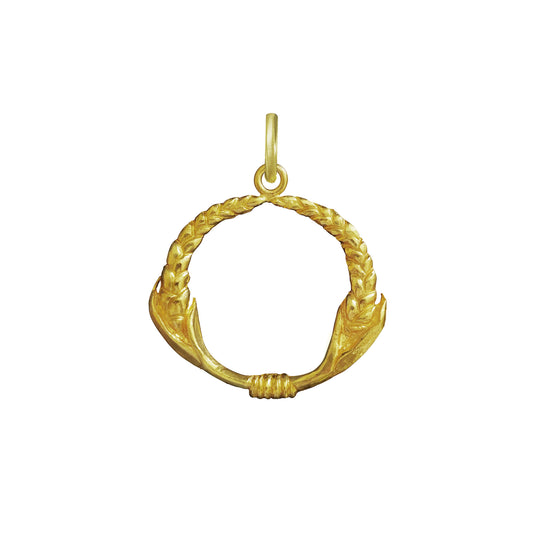 Round Virgo Pendant - Main Img