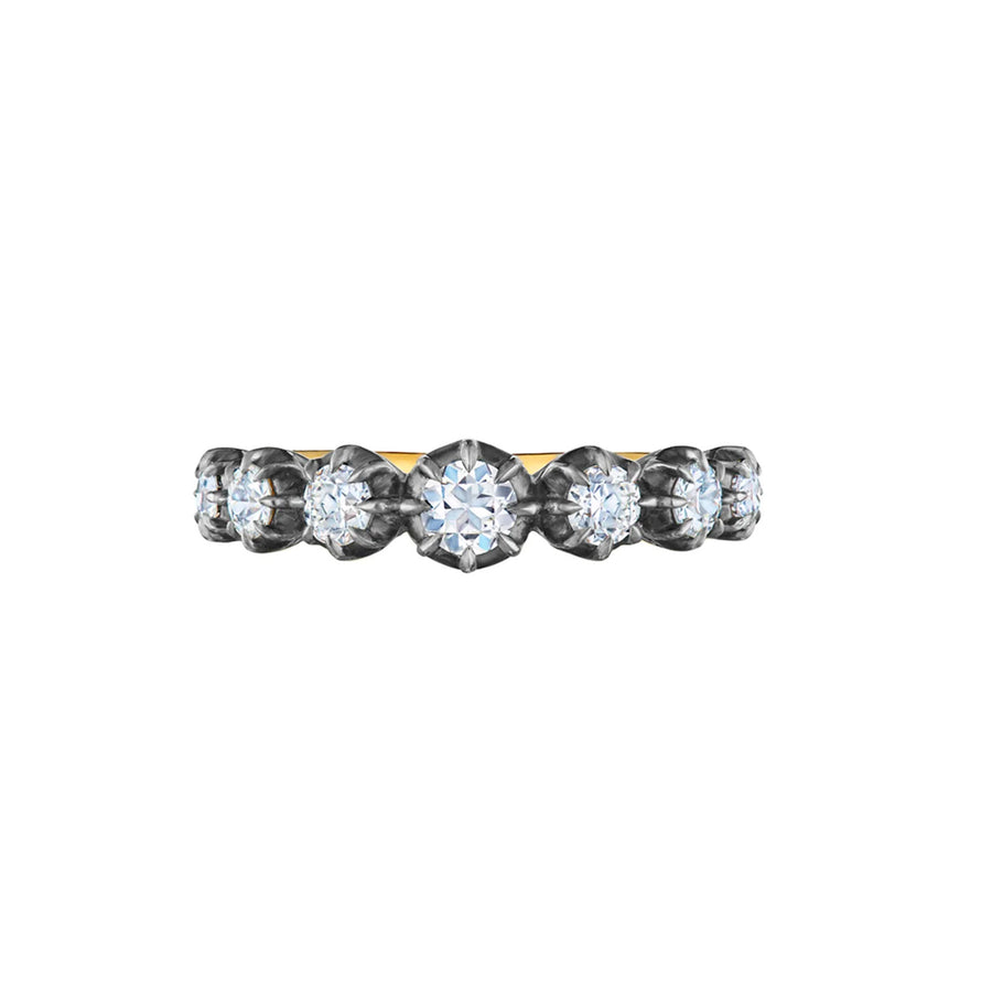 Fred Leighton Collet Diamond Ring - Rings - Broken English Jewelry front view