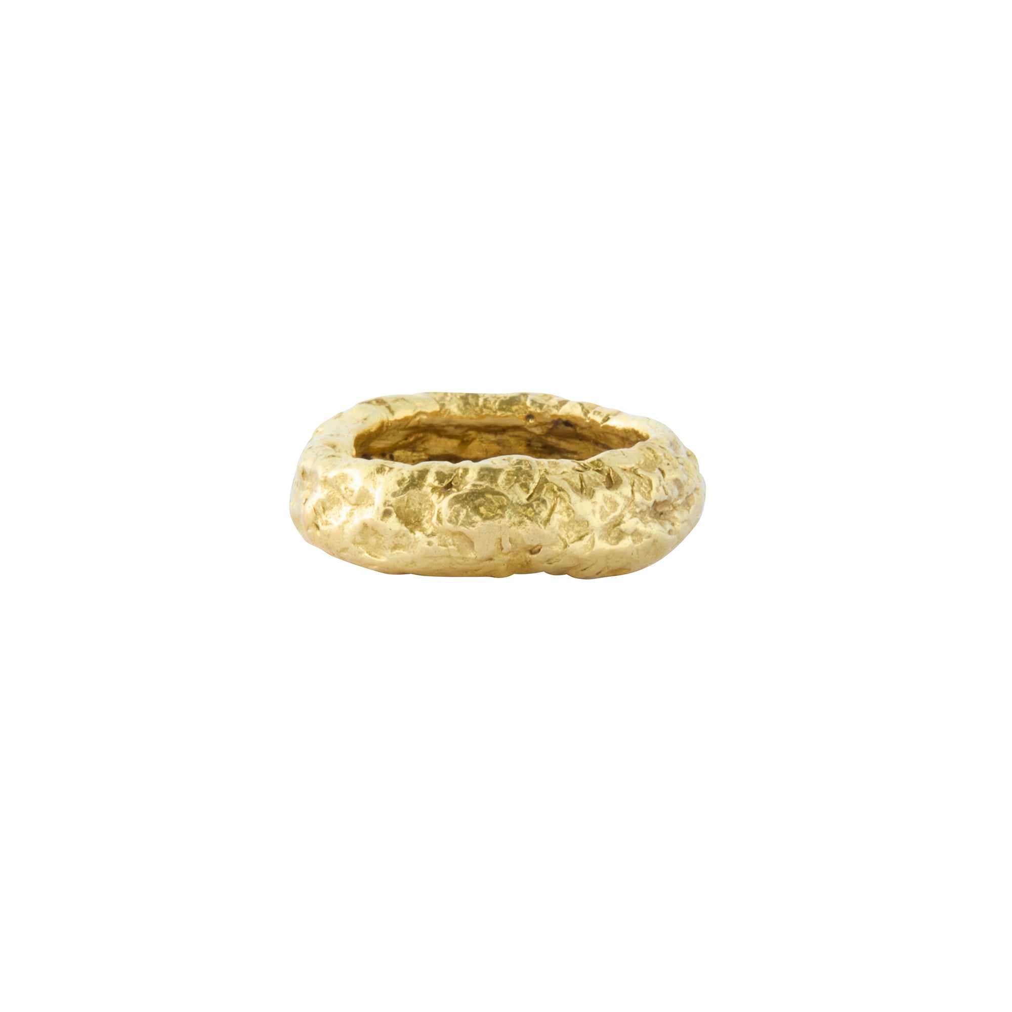 Hephaestus Gold Nugget Ring