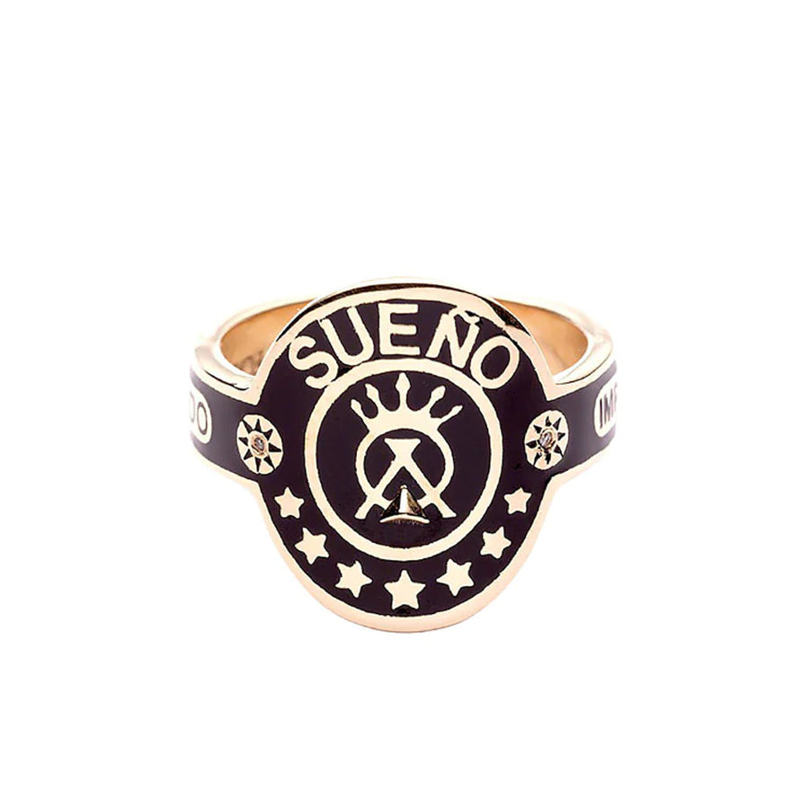 Foundrae Dream Cigar Band - Rings - Broken English Jewelry front view
