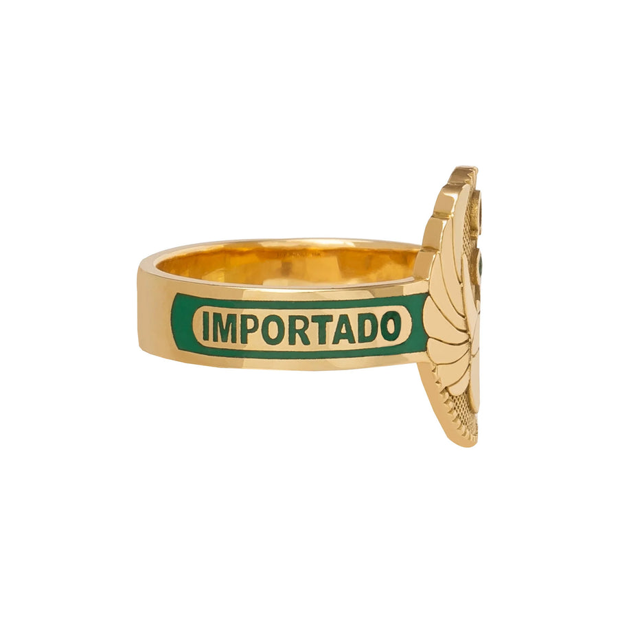 Foundrae Protection Cigar Band - Rings - Broken English Jewelry side view