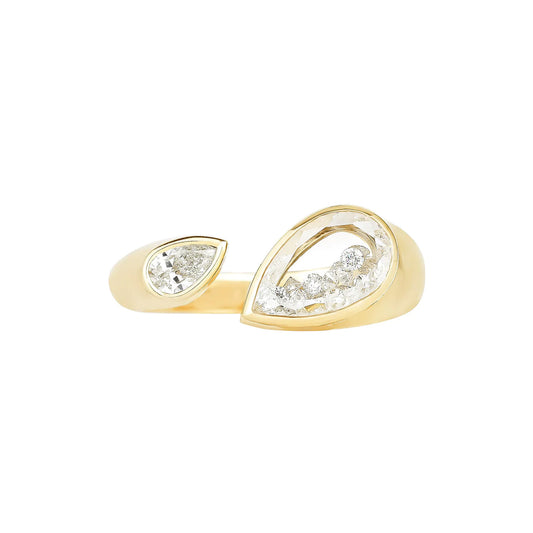Plural Open Ring - Yellow Gold - Main Img